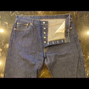 Levi’s 501 shrink to fit button fly